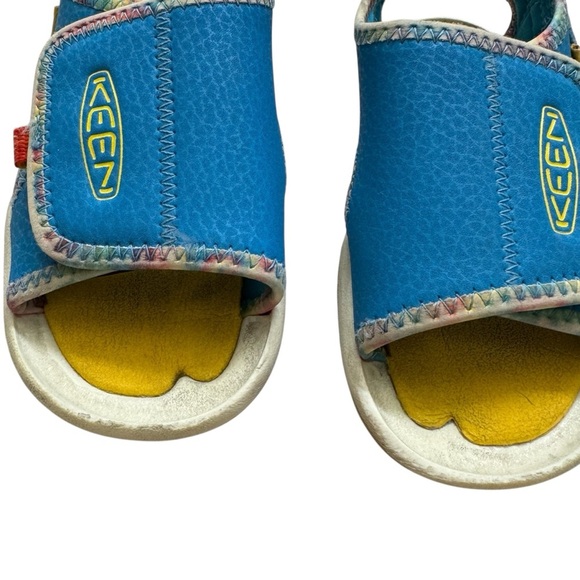 Keen Blue Knotch River Sandals Waterproof Colorful Toddler Girls Boy 7 Washable - Picture 2 of 9